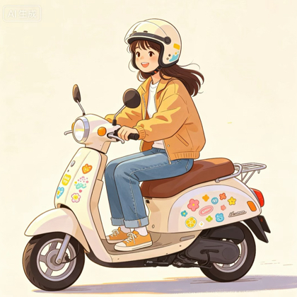 上海蓝牌50小踏板 群聊头像