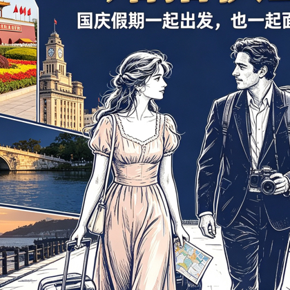 国庆游玩搭子群（真诚的来） 群聊头像