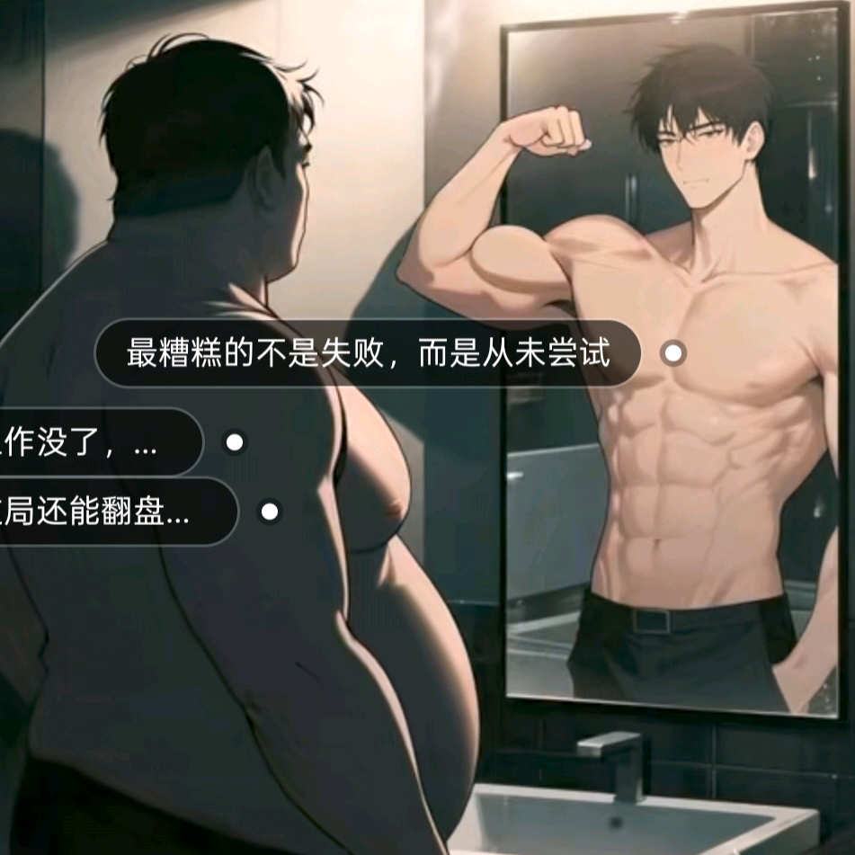 减肥=逆袭 群聊头像