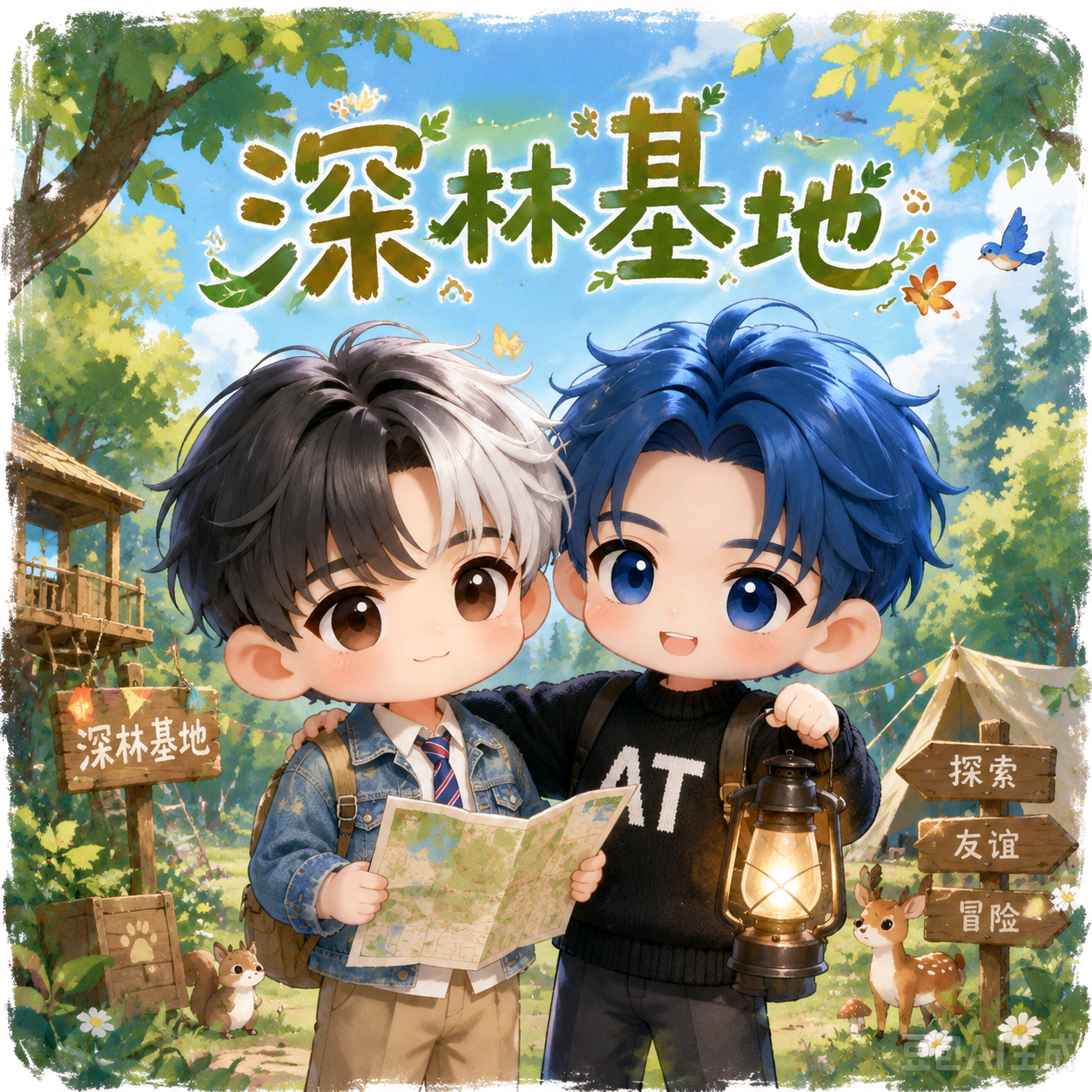 深林大基地1 群聊头像