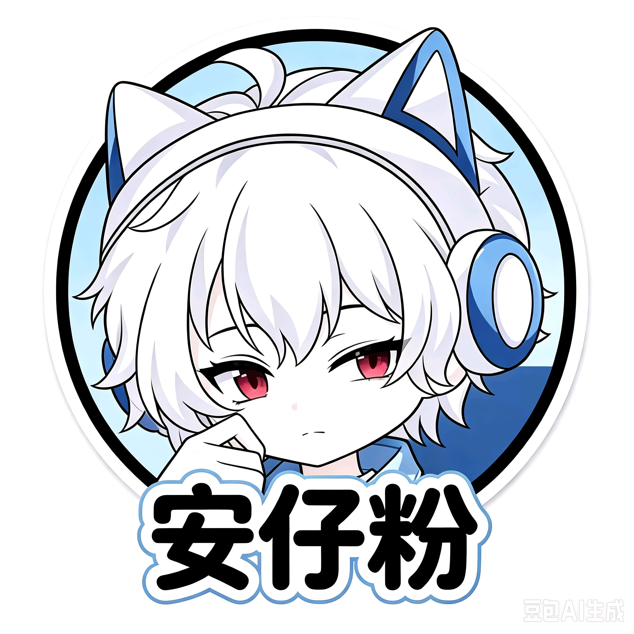 沙雕动画二创 群聊头像