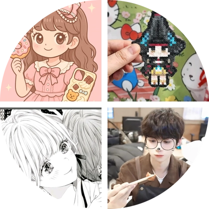 Mua马老师的💕拼豆图纸群 群聊头像