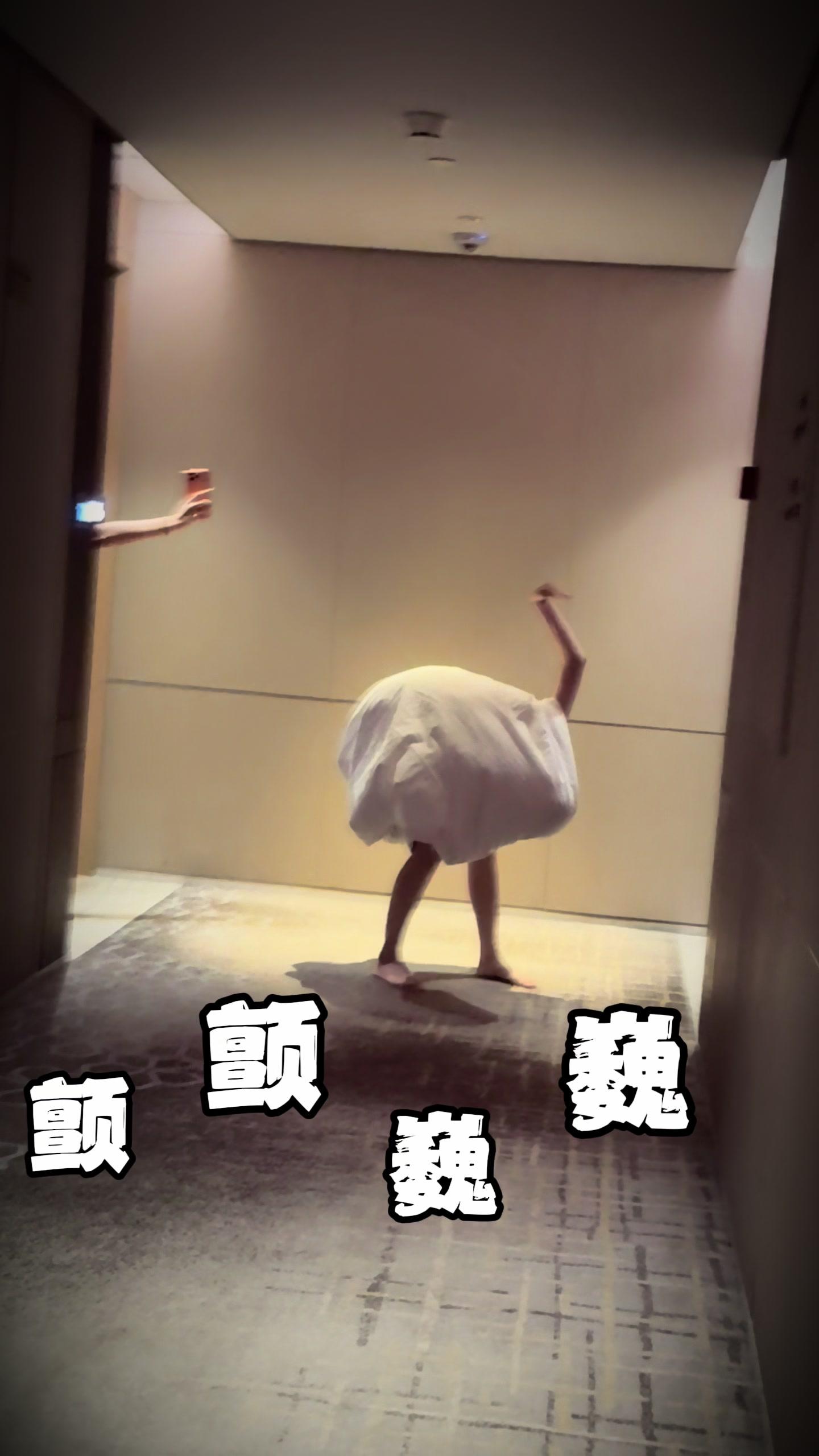 徐艺洋的人形鸵鸟真的抽象到我了